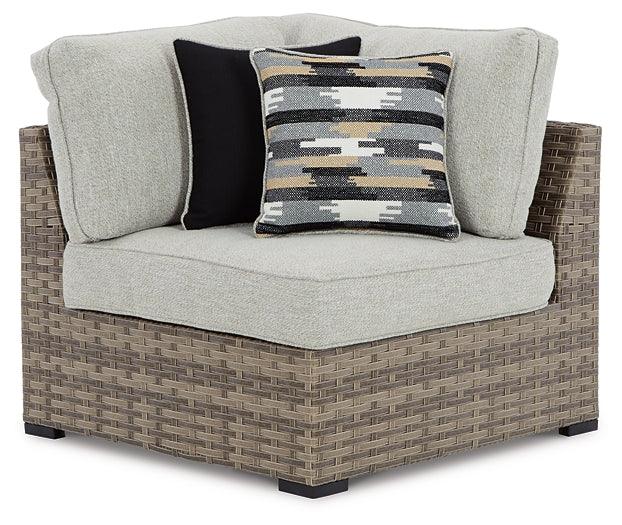 P458P4 Brown/Beige Contemporary Calworth 9-Piece Outdoor Sectional By AFI - sofafair.com