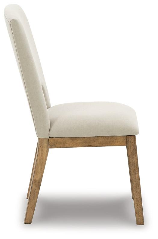 D783-01 Brown/Beige Casual Dakmore Dining Chair By Ashley - sofafair.com