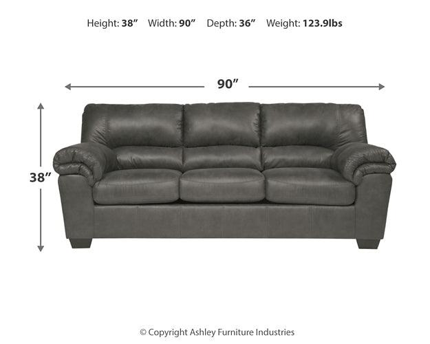 Bladen Sofa 1202138 Black/Gray Contemporary Stationary Upholstery By Ashley - sofafair.com