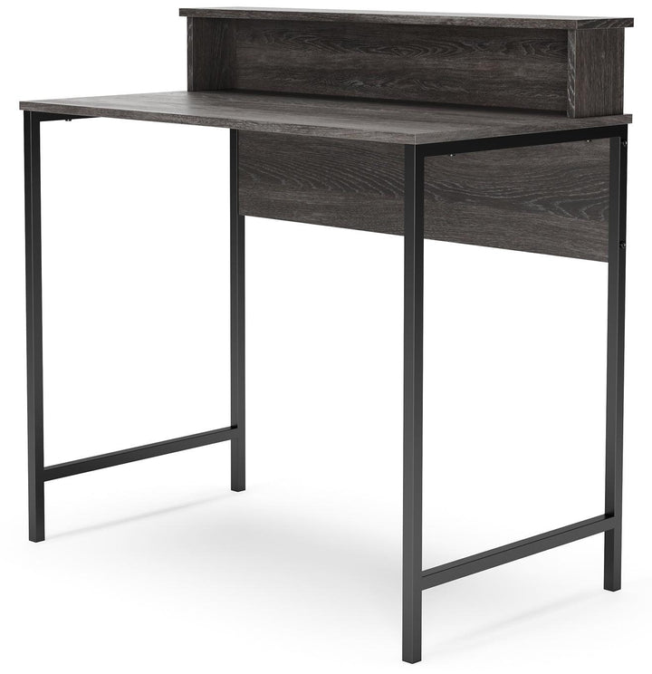Freedan 37" Home Office Desk H286-14 Brown/Beige Casual Desks By Ashley - sofafair.com
