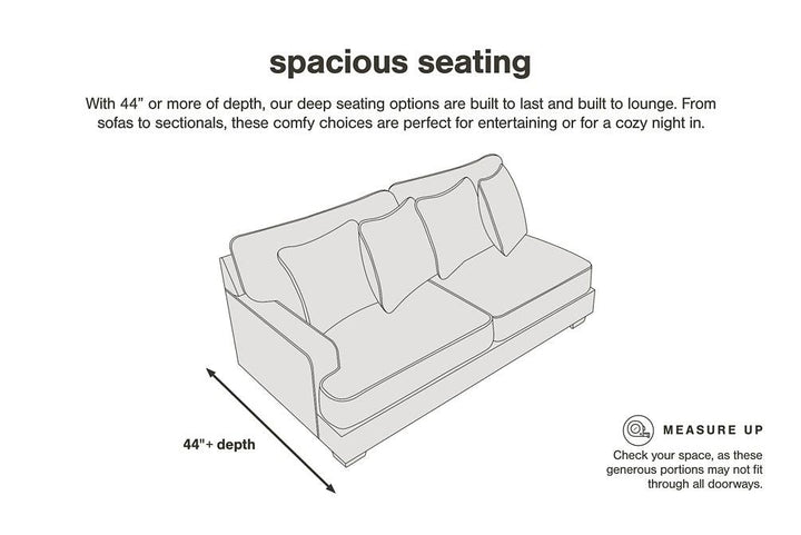 Rawcliffe 5-Piece Sectional 19604S3 Brown/Beige Casual Stationary Sectionals By Ashley - sofafair.com