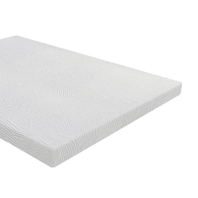 Derry DM-TR04 White Twin Size Memory Foam Trundle Mattress By Furniture Of America - sofafair.com