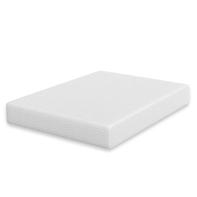 Nasturtium DM540 White Memory Foam 12" Memory Foam Mattress By Furniture Of America - sofafair.com
