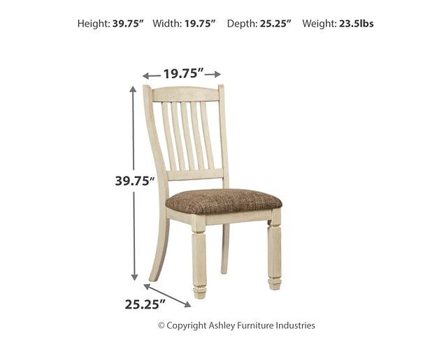 Bolanburg Dining Chair D647-01 Brown/Beige Casual Formal Seating By Ashley - sofafair.com