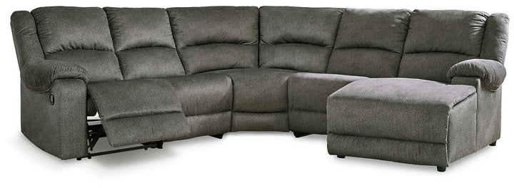 Benlocke 5-Piece Reclining Sectional with Chaise 30402S16 Contemporary Motion Sectionals By AFI - sofafair.com