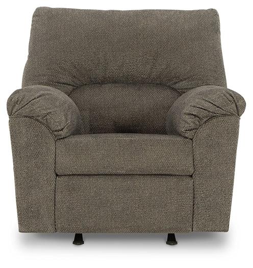 Norlou Recliner 2950225 Black/Gray Contemporary Motion Upholstery By Ashley - sofafair.com