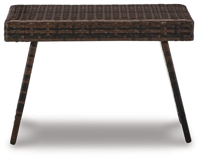 Kantana End Table P283-703 Brown/Beige Casual Outdoor End Table By Ashley - sofafair.com