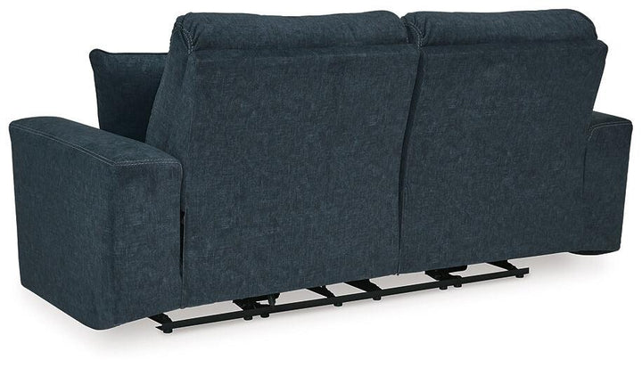 Paulestein Power Reclining Sofa 1550447 Blue Contemporary Motion Upholstery By AFI - sofafair.com