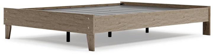 Oliah Queen Platform Bed EB2270-113 Natural Contemporary Master Beds By Ashley - sofafair.com
