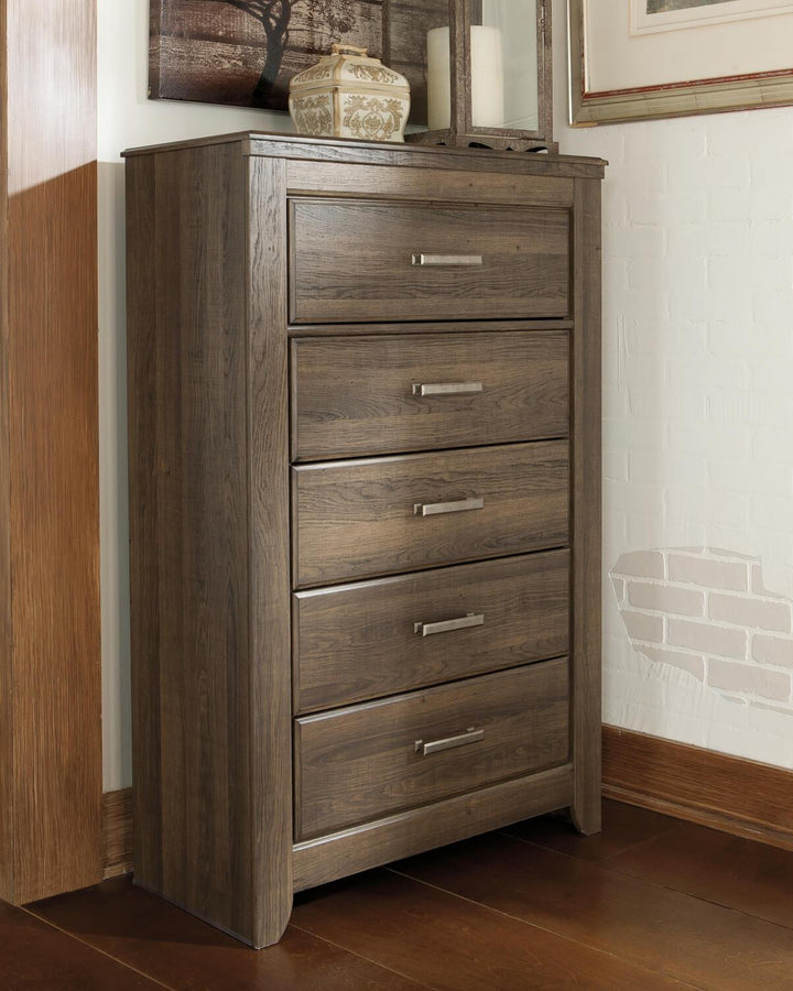 Juararo Chest of Drawers B251-46 Brown/Beige Casual Master Bed Cases By Ashley - sofafair.com