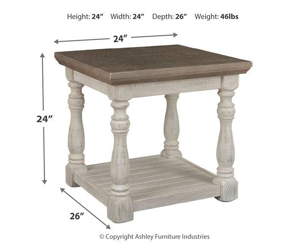 Havalance Coffee Table and 2 End Tables T814T1 White Casual Occasional Table Package By Ashley - sofafair.com