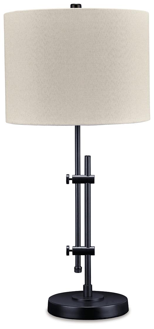 L206044 Black/Gray Casual Baronvale Table Lamp By Ashley - sofafair.com