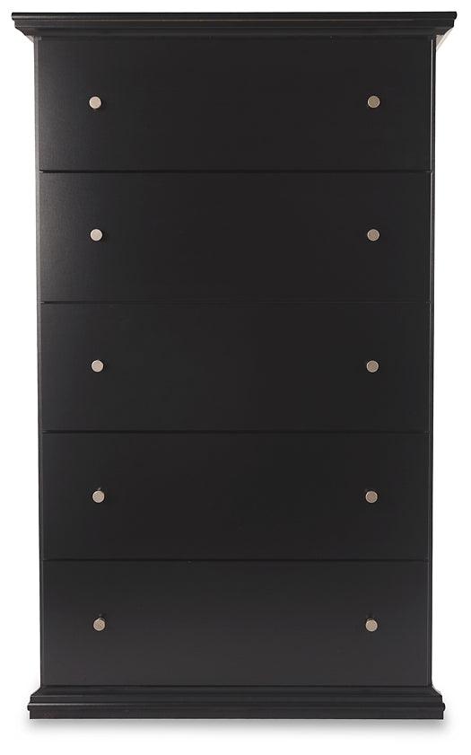 Maribel Chest of Drawers B138-46 Black/Gray Casual Master Bed Cases By Ashley - sofafair.com