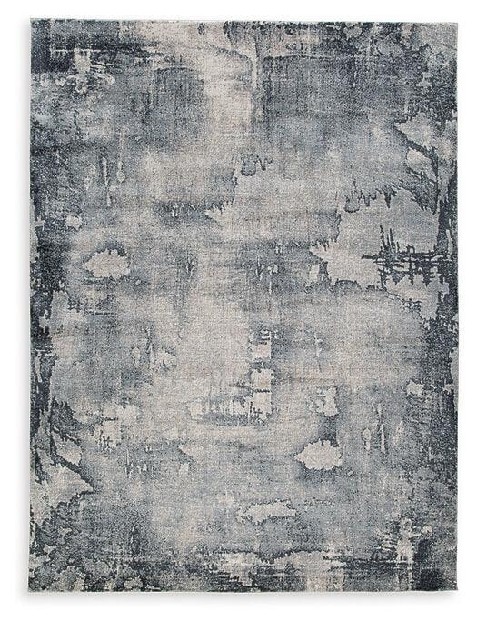 Langrich R406131,R406132 White Contemporary Rug Large By Ashley - sofafair.com