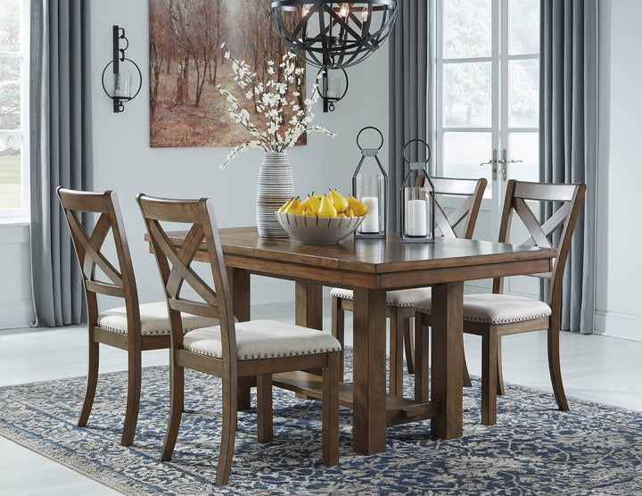 Moriville Dining Extension Table D631-45 Brown/Beige Casual Casual Seating By Ashley - sofafair.com