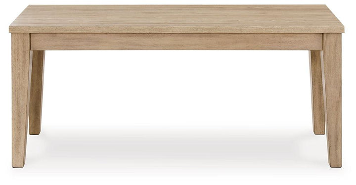 Gleanville 42" Dining Bench D511-00 Brown/Beige Casual Casual Seating By Ashley - sofafair.com