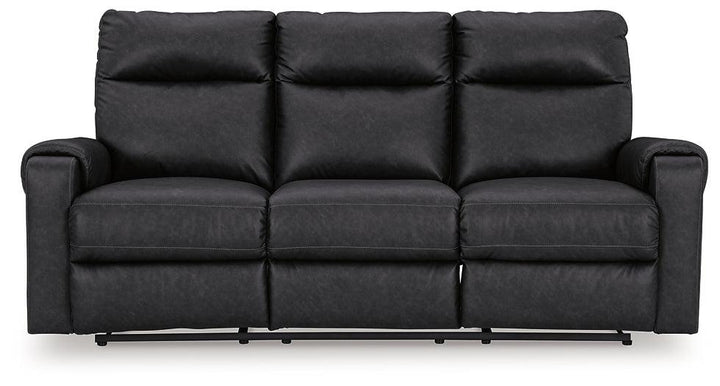 Axtellton Power Reclining Sofa 3410587 Black/Gray Contemporary Motion Upholstery By Ashley - sofafair.com