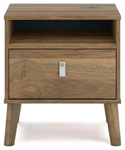 EB1187-291 Brown/Beige Contemporary Aprilyn Nightstand By AFI - sofafair.com
