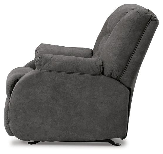 Partymate Recliner 3690325 Black/Gray Contemporary Motion Recliners - Free Standing By Ashley - sofafair.com