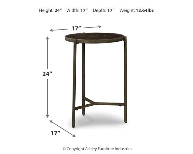 Doraley Chairside End Table T793-6 Black/Gray Contemporary End Table Chair Side By Ashley - sofafair.com