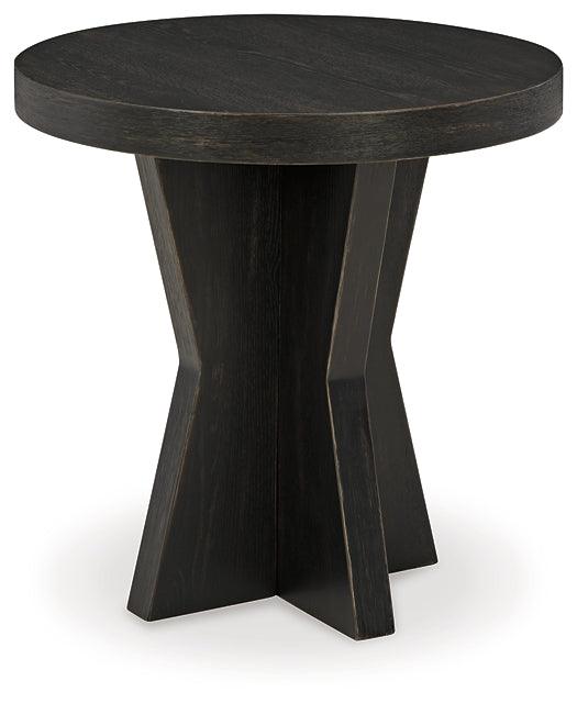 T841-6 Black/Gray Contemporary Galliden End Table By Ashley - sofafair.com