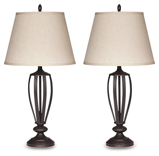 Mildred Table Lamp (Set of 2) L201944 Brown/Beige Casual Table Lamp Pair By Ashley - sofafair.com