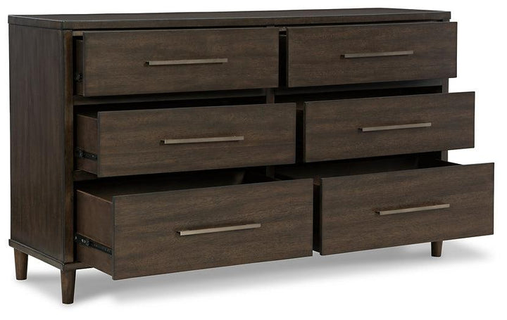 B374-31 Brown/Beige Contemporary Wittland Dresser By Ashley - sofafair.com