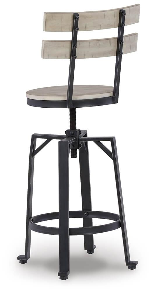 Karisslyn Counter Height Bar Stool D336-124 White Casual Barstool By AFI - sofafair.com