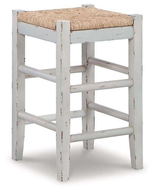 Mirimyn Counter Height Bar Stool D508-224 White Casual Barstools By Ashley - sofafair.com