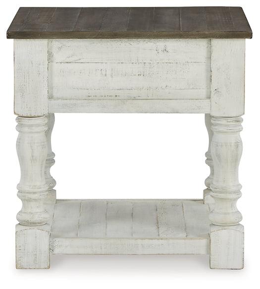 Havalance End Table T994-2 White Casual Motion Occasionals By Ashley - sofafair.com