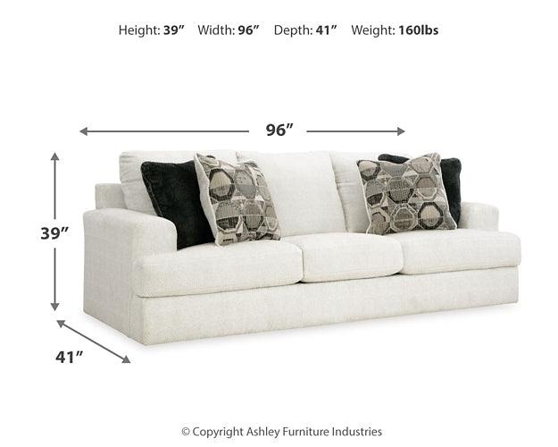 Karinne Sofa 3140338 White Contemporary Stationary Upholstery By Ashley - sofafair.com