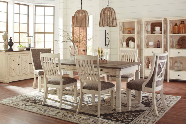 Bolanburg Dining Chair D647-01 Brown/Beige Casual Formal Seating By Ashley - sofafair.com