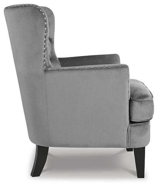Romansque Accent Chair A3000261 Black/Gray Traditional Accent Chairs - Free Standing By Ashley - sofafair.com