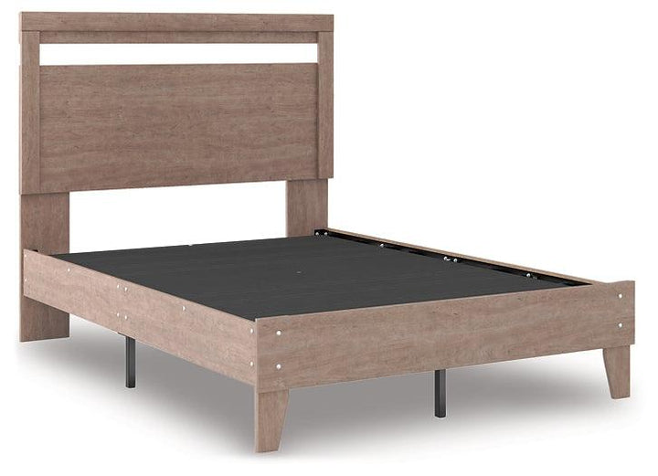 Flannia Full Panel Platform Bed EB2520B2 Black/Gray Casual Youth Beds By Ashley - sofafair.com