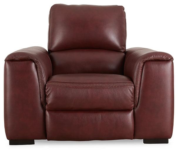 Alessandro Power Recliner U2550113 Red/Burgundy Contemporary Motion Upholstery By Ashley - sofafair.com