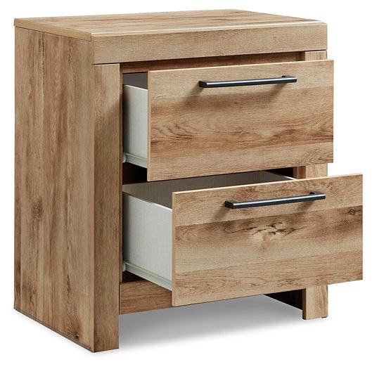 B1050-92 Brown/Beige Contemporary Hyanna Nightstand By Ashley - sofafair.com