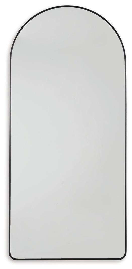 Sethall Floor Mirror A8010307 Black/Gray Casual Decorative Oversize Accents By Ashley - sofafair.com