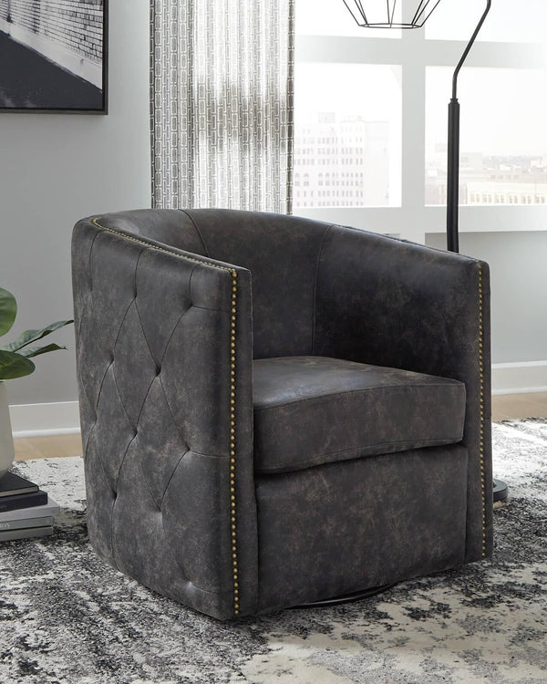 Brentlow Accent Chair A3000202 Black/Gray Casual Accent Chairs - Free Standing By Ashley - sofafair.com
