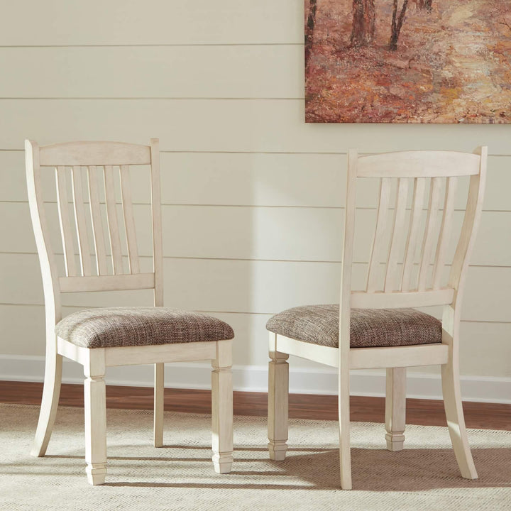 Bolanburg Dining Chair (Set of 2) D647-01X2 Brown/Beige Casual Formal Seating By Ashley - sofafair.com