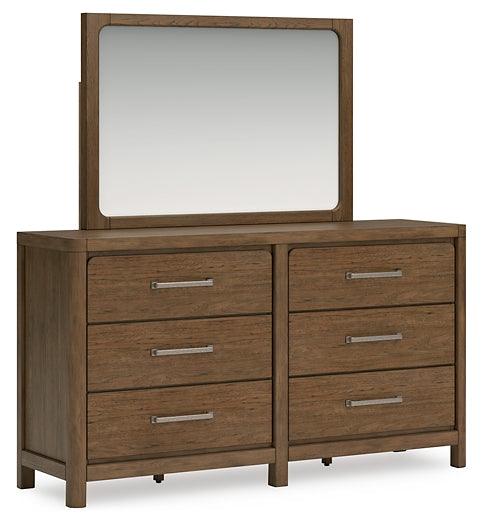 B974B1 Brown/Beige Casual Cabalynn Dresser and Mirror By AFI - sofafair.com