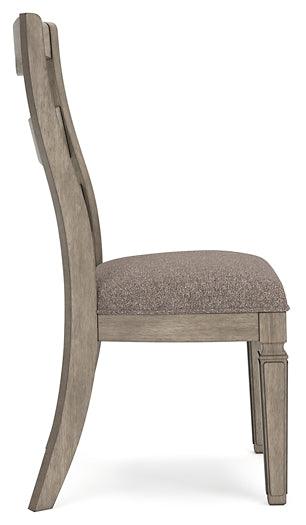 D924-01 Black/Gray Traditional Lexorne Dining Chair By AFI - sofafair.com