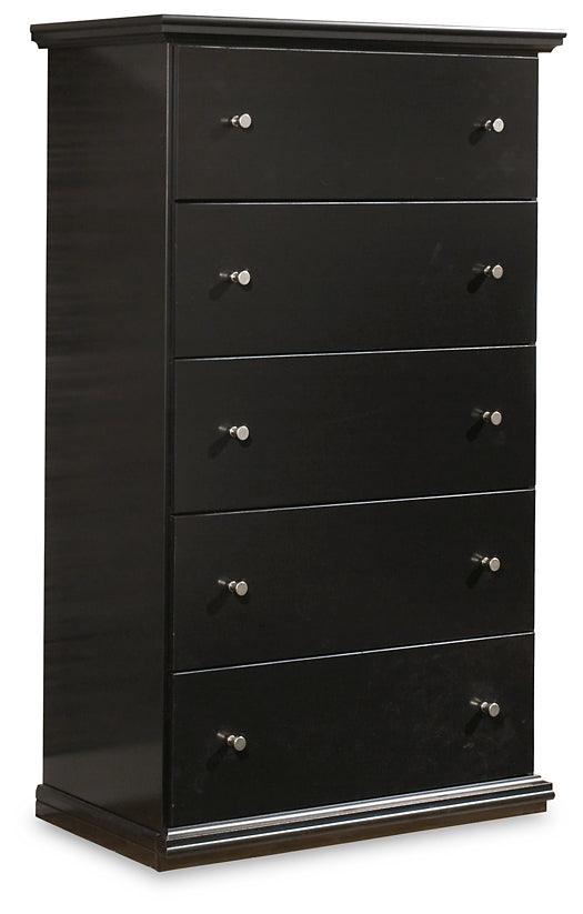 Maribel Chest of Drawers B138-46 Black/Gray Casual Master Bed Cases By Ashley - sofafair.com