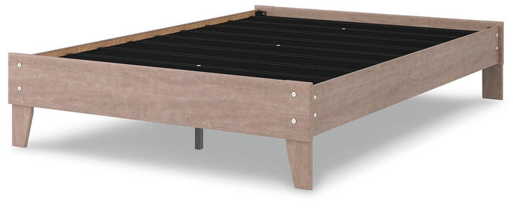 Flannia Full Platform Bed EB2520-112 Black/Gray Casual Youth Beds By Ashley - sofafair.com