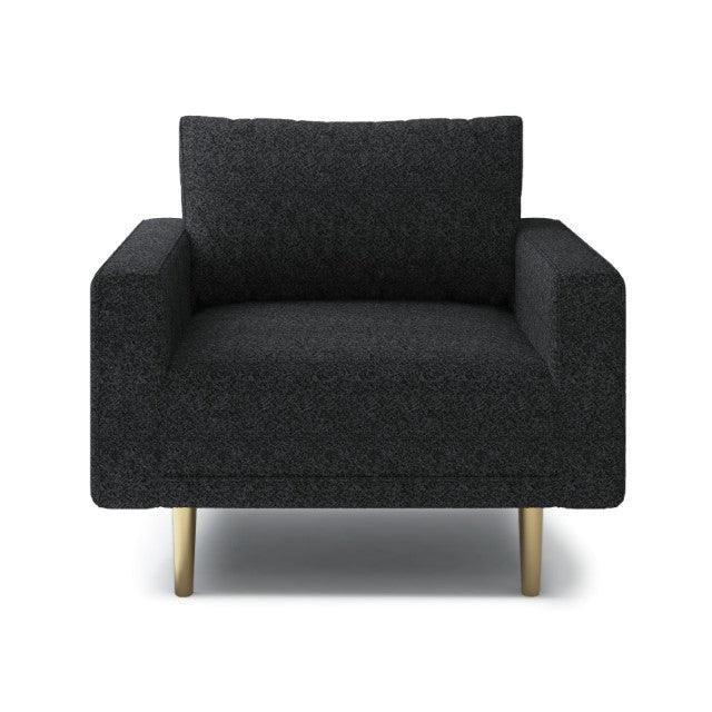 Elverum FM61000BK-CH Black Contemporary Chair By Furniture Of America - sofafair.com