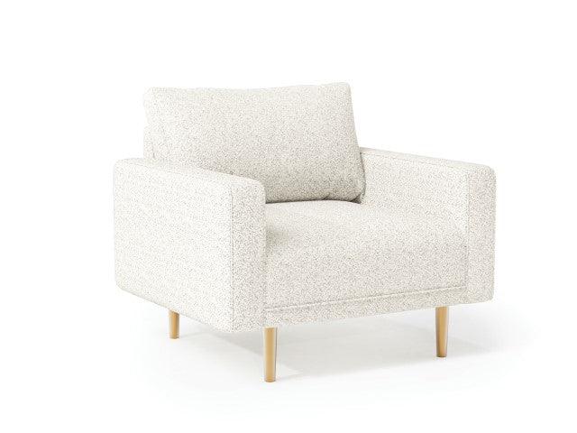 Elverum FM61000WH-CH Off-White Contemporary Chair By Furniture Of America - sofafair.com