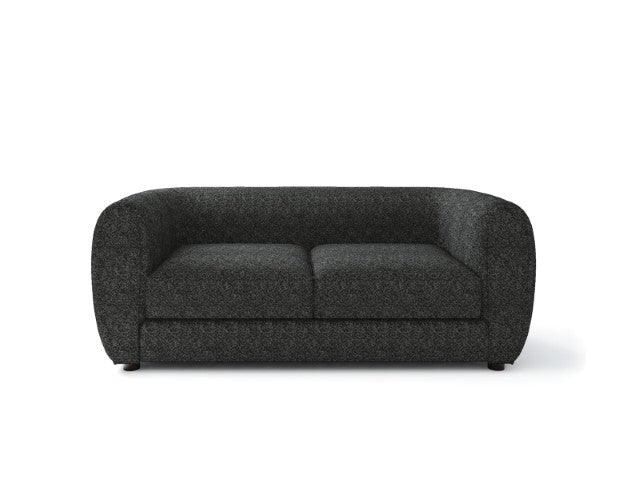 Verdal FM61001BK-LV Black Contemporary Loveseat By Furniture Of America - sofafair.com