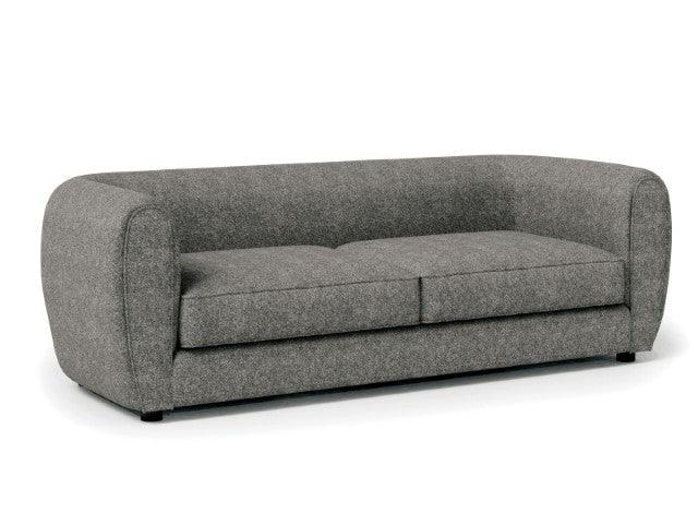 Verdal FM61001GY-SF Charcoal Gray Contemporary Sofa By Furniture Of America - sofafair.com