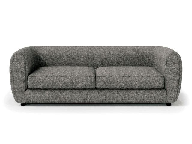 Verdal FM61001GY-SF Charcoal Gray Contemporary Sofa By Furniture Of America - sofafair.com