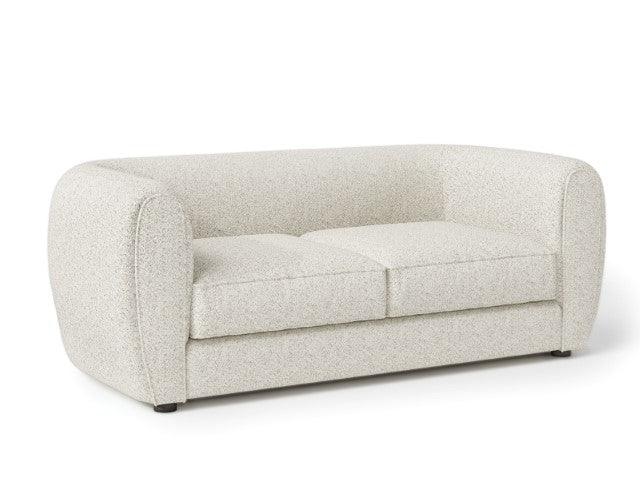 Verdal FM61001WH-LV Off-White Contemporary Loveseat By Furniture Of America - sofafair.com