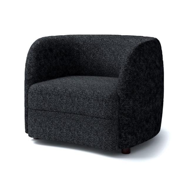 Versoix FM61003BK-CH Black Contemporary Chair By Furniture Of America - sofafair.com